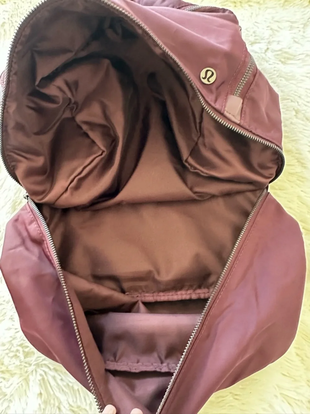 Lululemon City Adventurer Backpack Plum Purple Gym Travel Laptop Everyday OS